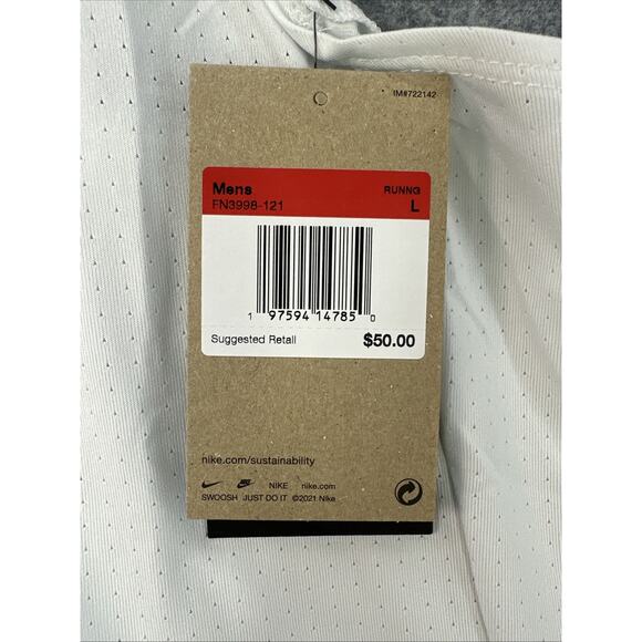 NWT NIKE Steve Prefontaine STOP PRE TRIBUTE Tank Top Singlet FN3998-121 Men’s L - Picture 2 of 9